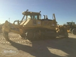 Used Komatsu in yard